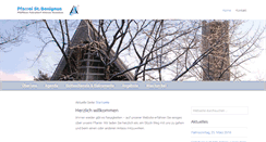 Desktop Screenshot of benignus.ch